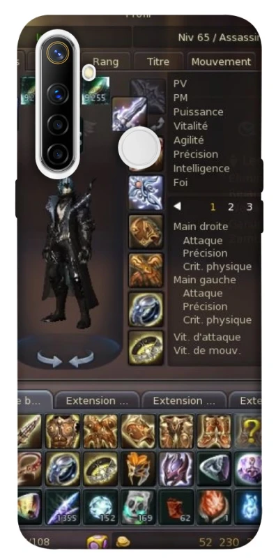 Чохол на Realme 6i Character Menu ver.1 фото 1 з 1