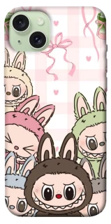Чохол на Apple iPhone 15 Plus (6.7") All Labubu 2 фото 1 з 1