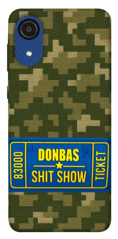 Чохол на Samsung Galaxy A03 Core Donbas ticket фото 1 з 1