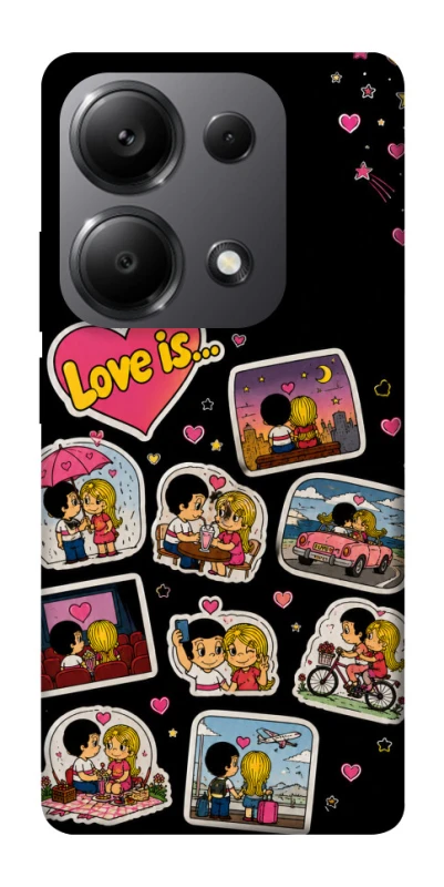 Чохол на Xiaomi Redmi Note 13 Pro 4G Love is ver.3 фото 1 з 1