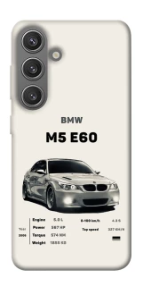 Чохол на Samsung Galaxy S24 BMW M5 E60 фото 1 з 1