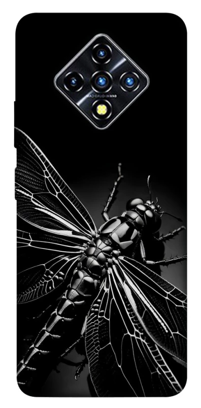 Чехол на Infinix Zero 8 Black dragonfly фото 1 из 1