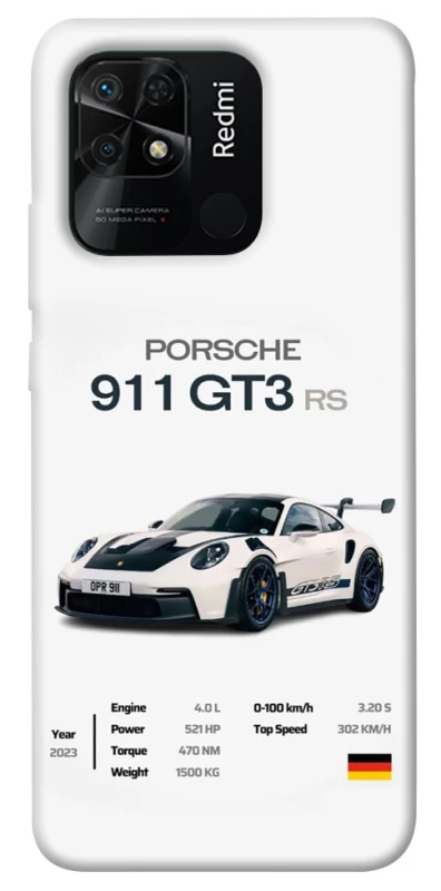 Чехол на Xiaomi Redmi 10C Porsche 911 GT3 фото 1 из 1