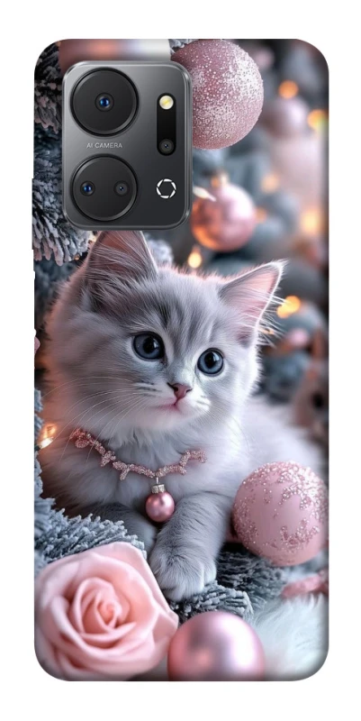 Чохол на Huawei Honor X7a Christmas Kitty фото 1 з 1