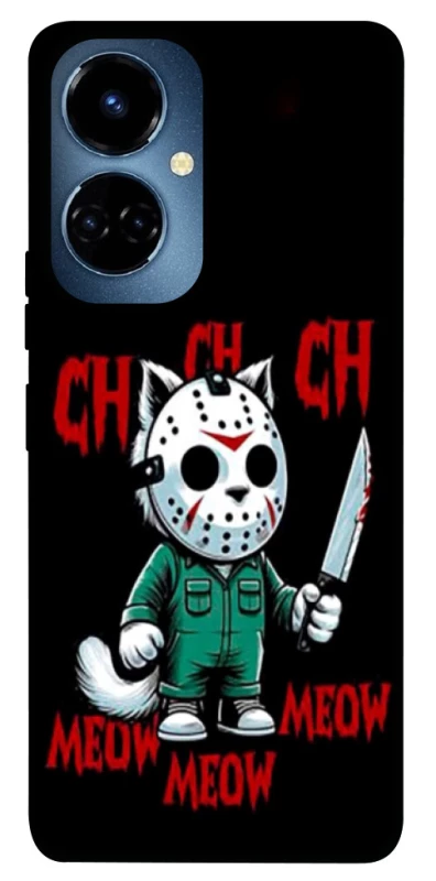 Чехол на TECNO Camon 19 Lucky Friday 13th Cat фото 1 из 1