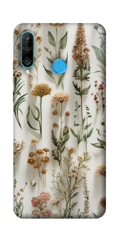 Чохол на Huawei P30 lite Floral design ver.2 фото 1 з 1