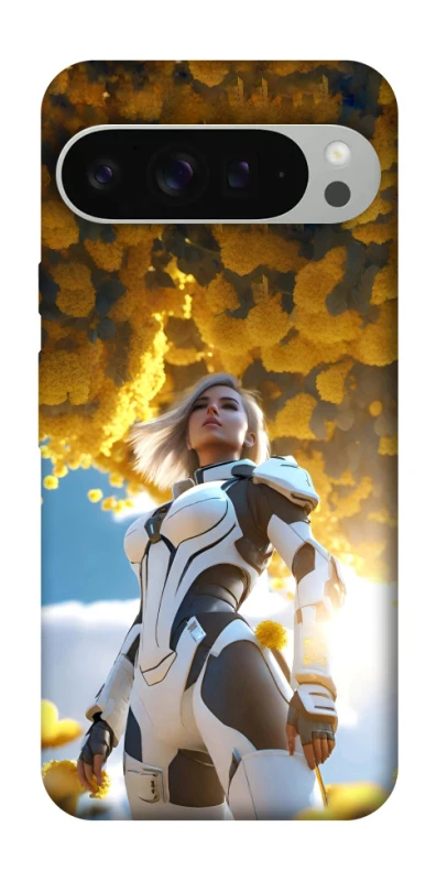 Чехол на Google Pixel 9 Pro XL Cyber space girl ver.3 фото 1 из 1