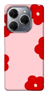 Чехол на TECNO Spark 20 Pro Flowers фото 1 из 1