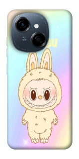 Чохол на TECNO Spark Go 1 Fluffy Rainbow Labubu фото 1 з 1