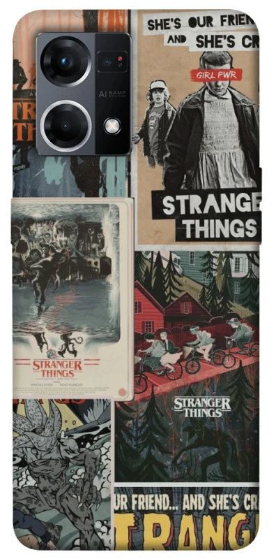 Чохол на Oppo Reno 7 4G Stranger Things ver.15 фото 1 з 1