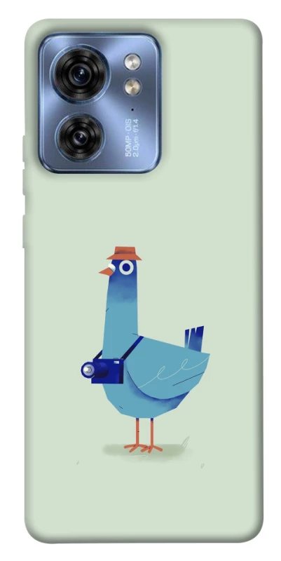 Чохол на Motorola Edge 40 Голуб-детектив фото 1 з 1