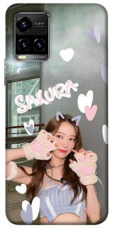 Чохол на Vivo Y21 / Y33s Sakura - LE SSERAFIM фото 1 з 1