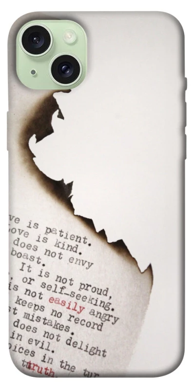 Чохол на Apple iPhone 15 Plus (6.7") Вірші фото 1 з 1