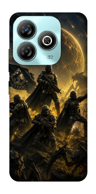 Чохол на ZTE Blade A75 4G HELLDIVERS ver.2 фото 1 з 1