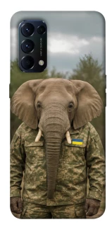 Чохол на Oppo Reno 5 4G Слон захисник фото 1 з 1