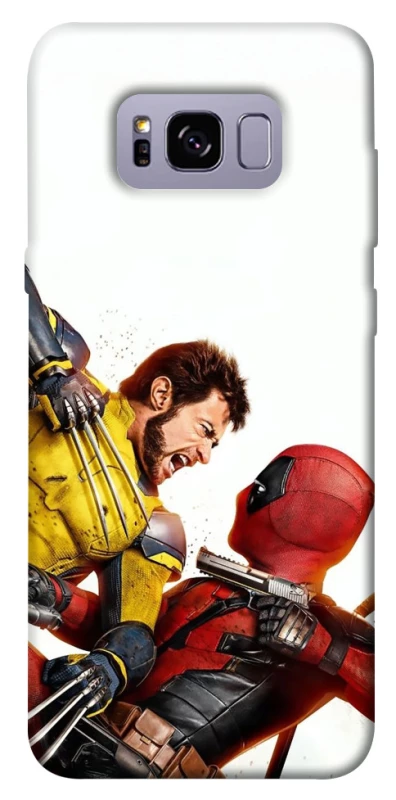Чехол на Samsung G955 Galaxy S8 Plus Deadpool and Wolverine фото 1 из 1