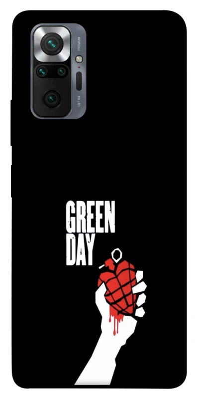 Чехол на Xiaomi Redmi Note 10 Pro Green Day logo фото 1 из 1