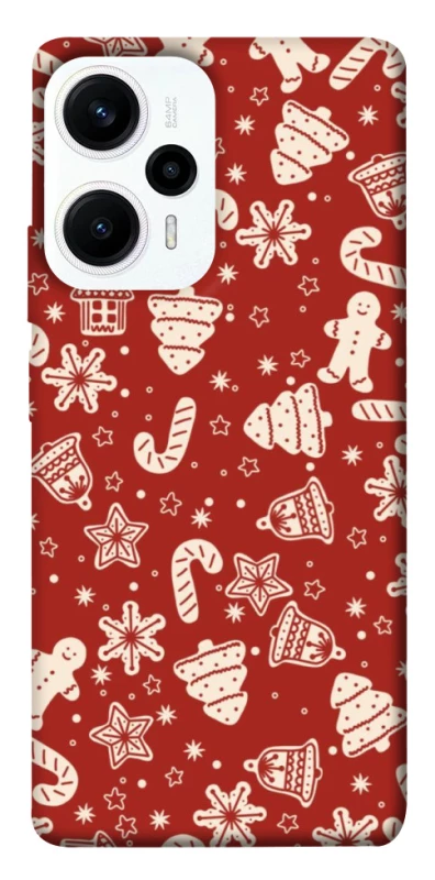 Чохол на Xiaomi Poco F5 / Note 12 Turbo Новорічний v3 фото 1 з 1