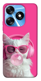Чохол на TECNO Spark 10 Pink kitty фото 1 з 1