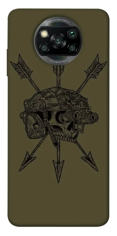 Чохол на Xiaomi Poco X3 NFC / Poco X3 Pro Mil skull фото 1 з 1