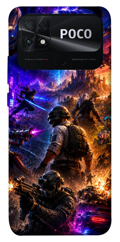 Чехол на Xiaomi Poco C40 My Games фото 1 из 1