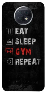 Чохол на Xiaomi Redmi Note 9 5G / Note 9T Gym фото 1 з 1