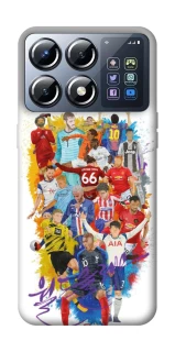 Чехол на Xiaomi POCO X8 Pro Football Abstract v2 фото 1 из 1