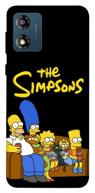 Чохол на Motorola Moto E13 The Simpsons фото 1 з 1