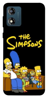 Чохол на Motorola Moto E13 The Simpsons фото 1 з 1