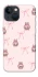 Чохол на Apple iPhone 13 mini (5.4") Pink bows and Labubus фото 1 з 1