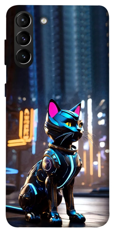Чохол на Samsung Galaxy S21+ Cyber cat фото 1 з 1