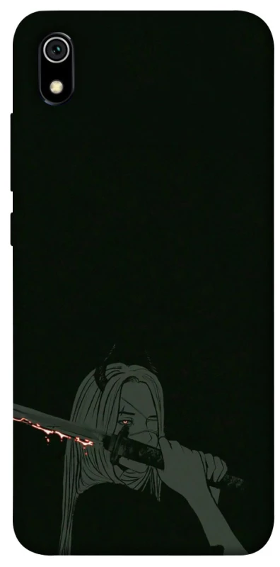 Чехол на Xiaomi Redmi 7A Человек-Бензопила фото 1 из 1