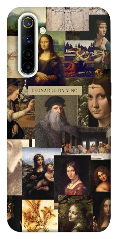 Чехол на Realme 6 Leonardo da Vinci фото 1 из 1