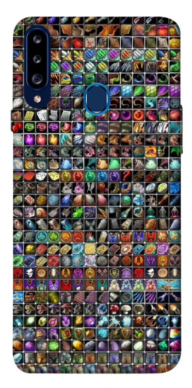 Чехол на Samsung Galaxy A20s Inventory menu ver.1 фото 1 из 1