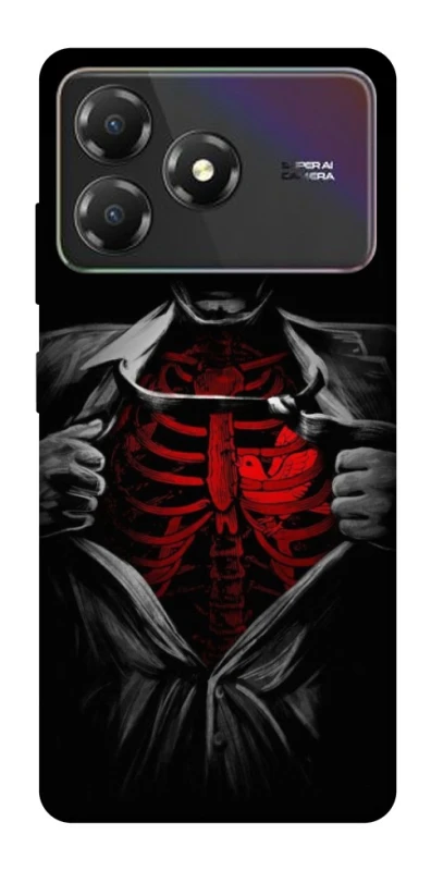 Чехол на ZTE Blade A36 Skeleton Heart фото 1 из 1