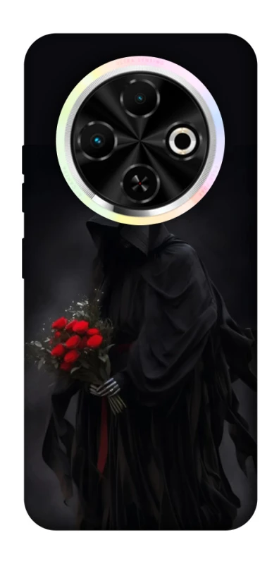 Чехол на TECNO Spark 30C Dark Skeleton фото 1 из 1