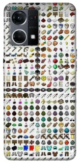 Чохол на Oppo Reno 7 4G Minecraft v2 фото 1 з 1