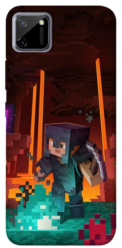 Чохол на Realme C11 Minecraft game adventure фото 1 з 1