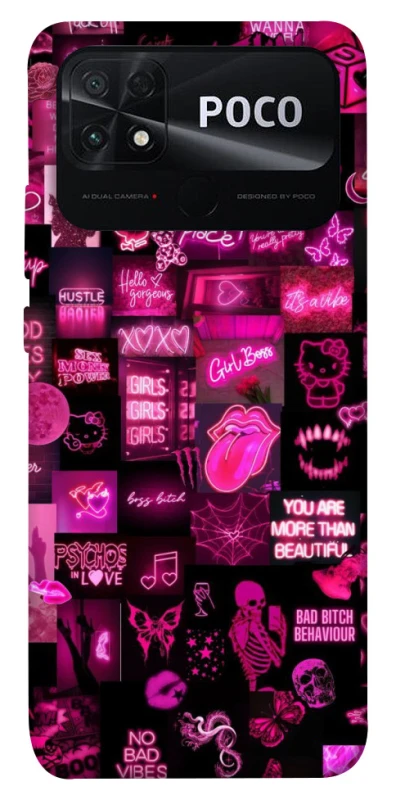 Чохол на Xiaomi Poco C40 Hot collage ver.8 фото 1 з 1