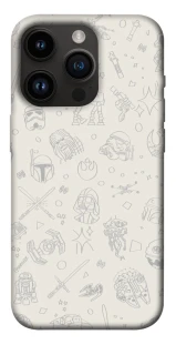 Чехол на Apple iPhone 14 Pro (6.1") Star Wars background ver.1 фото 1 из 1