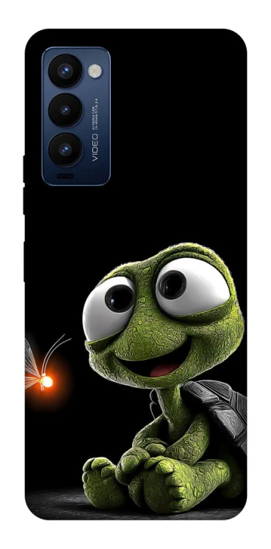 Чохол на TECNO Camon 18 Pro Funny turtle фото 1 з 1