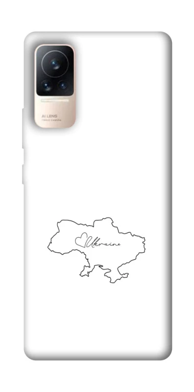 Чохол на Xiaomi Civi 6 Ukraine map фото 1 з 1