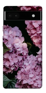 Чехол на Google Pixel 6a Розовые гартензии фото 1 из 1