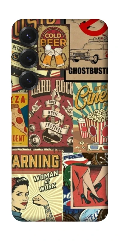 Чохол на Samsung Galaxy S26 Edge Retro collage ver.2 фото 1 з 1