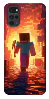 Чохол на Motorola Moto G22 Minecraft adventure фото 1 з 1