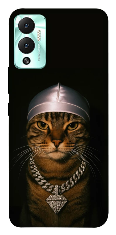 Чохол на Infinix Hot 12 Play Cat in Bling фото 1 з 1