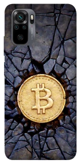 Чохол на Xiaomi Poco M5s Bitcoin cracks фото 1 з 1