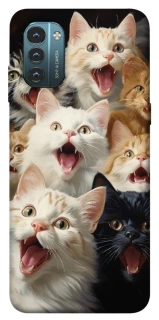 Чехол на Nokia G21 Коты фото 1 из 1