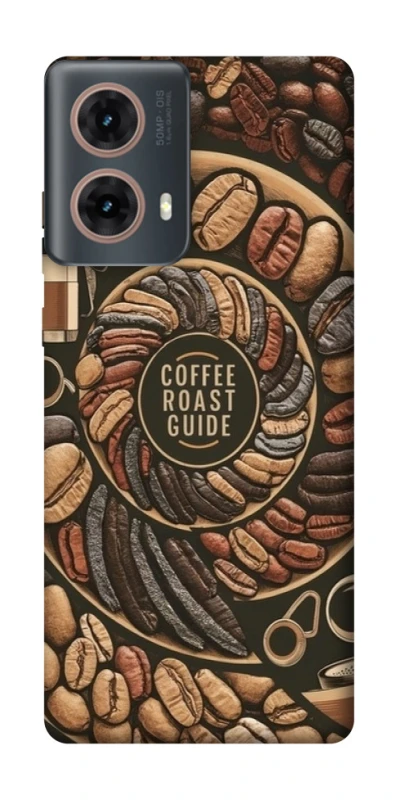 Чохол на Motorola Moto G85 Coffee roast guide фото 1 з 1