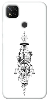 Чехол на Xiaomi Redmi 9C Tattoo ver.7 фото 1 из 1